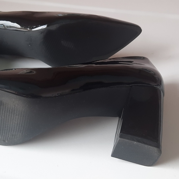 Black patent leather heels - Picture 4 of 6